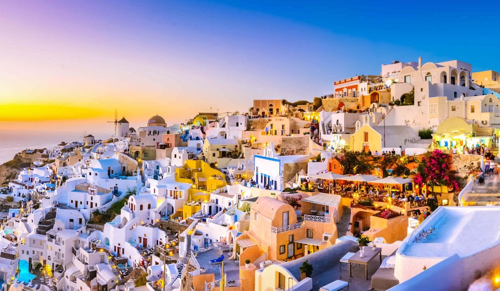 Santorini Yunani