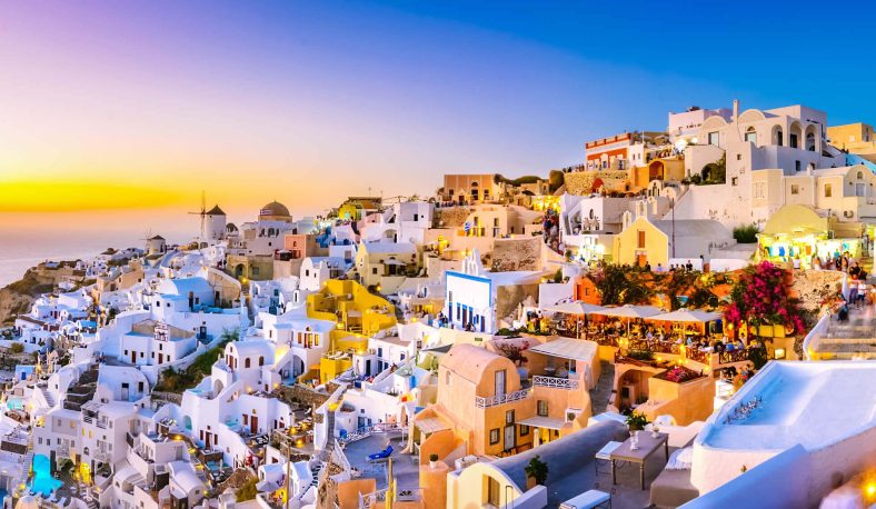 Santorini Yunani